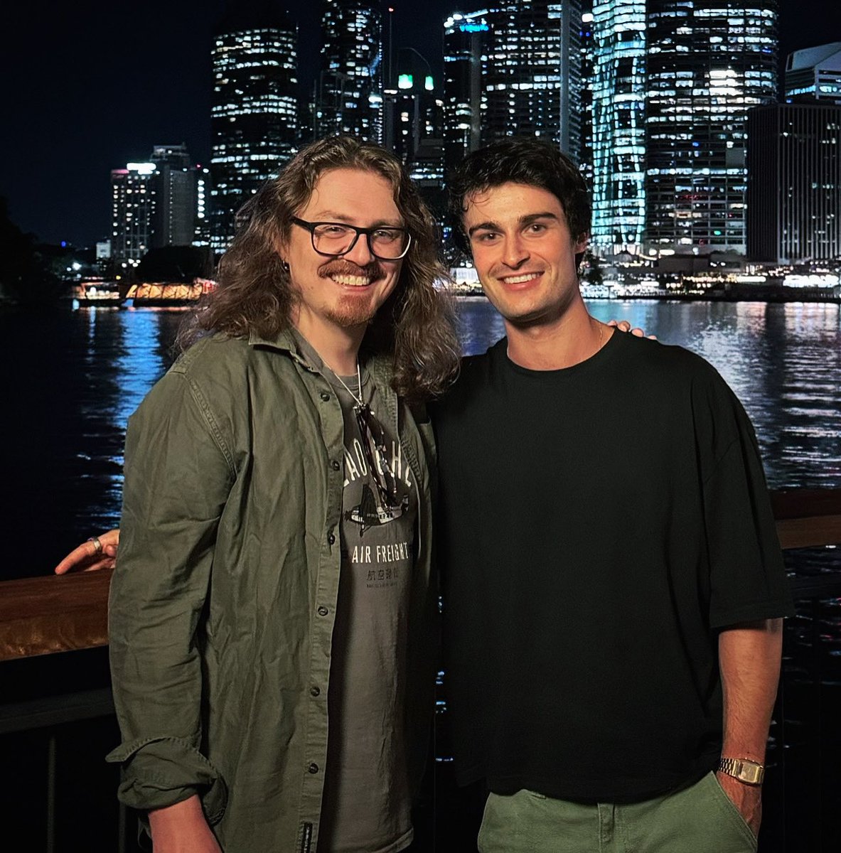 ‘Twas a delight catching up with my buddy @mitchellbourke_  after wrapping ADR on #ARoyalProposal! I can’t wait for everyone to see the amazing performance Mitchell gives as Prince Alexander in chapter 2 — it’s next level #aroyalinparadise