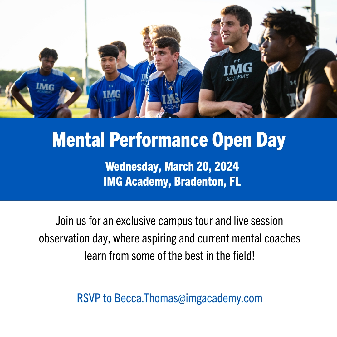 You’re invited! Unlock the secrets of mental performance coaching through access to the renowned program that’s shaping the future of student-athletes. Limited spots available. Reserve yours now! #MentalPerformance #MentalCoaching