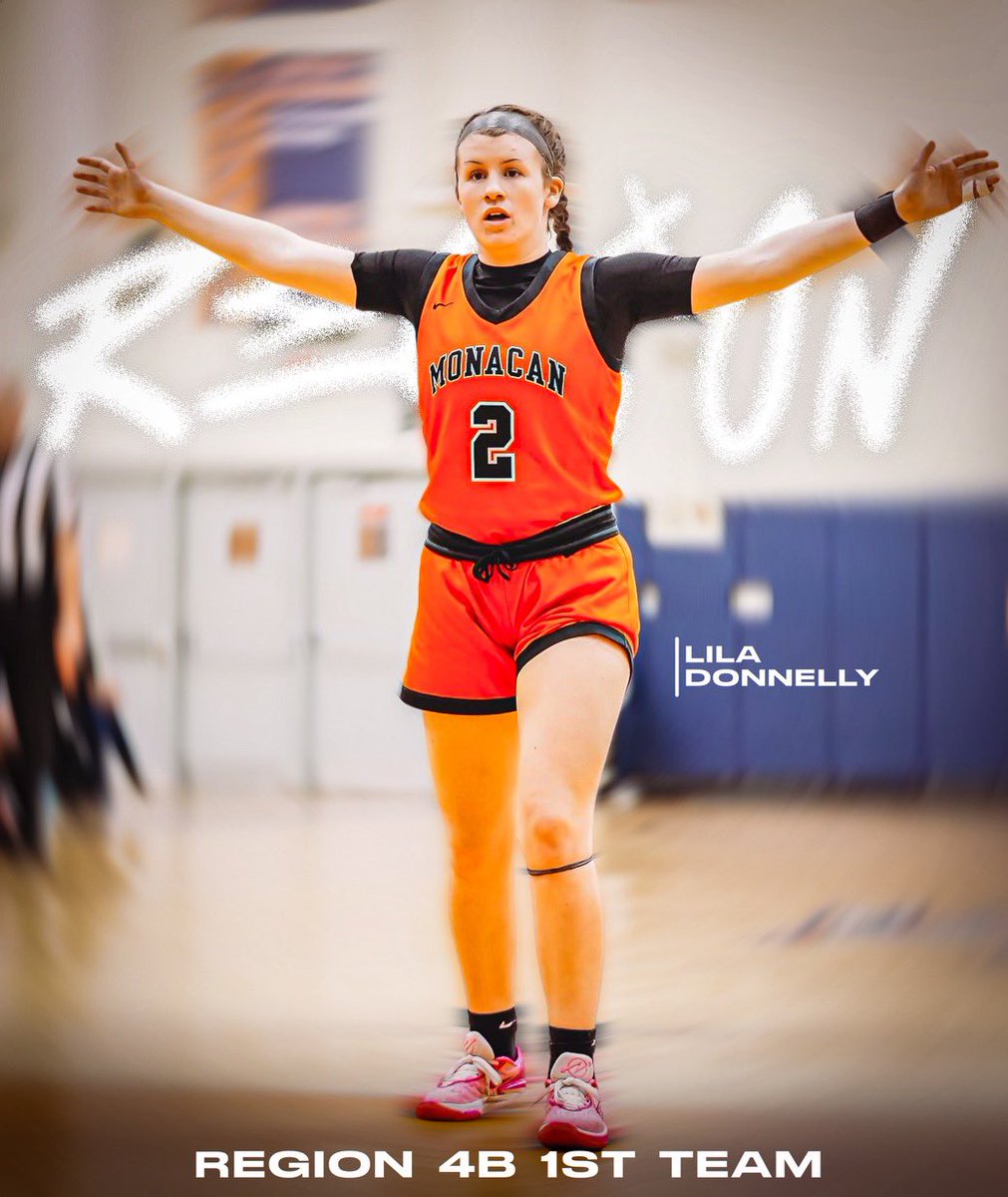 🚨First Team All Region 4B🚨 Thrilled for junior guard Lila Donnelly (@liladonnelly2) for being recognized as one of the top players in our region! Lila has averaged 12ppg, 5rpg, and 3apg so far this season! Keep it rolling Lila! 🔥 #ChiefPride #rvaW @cfieldsports