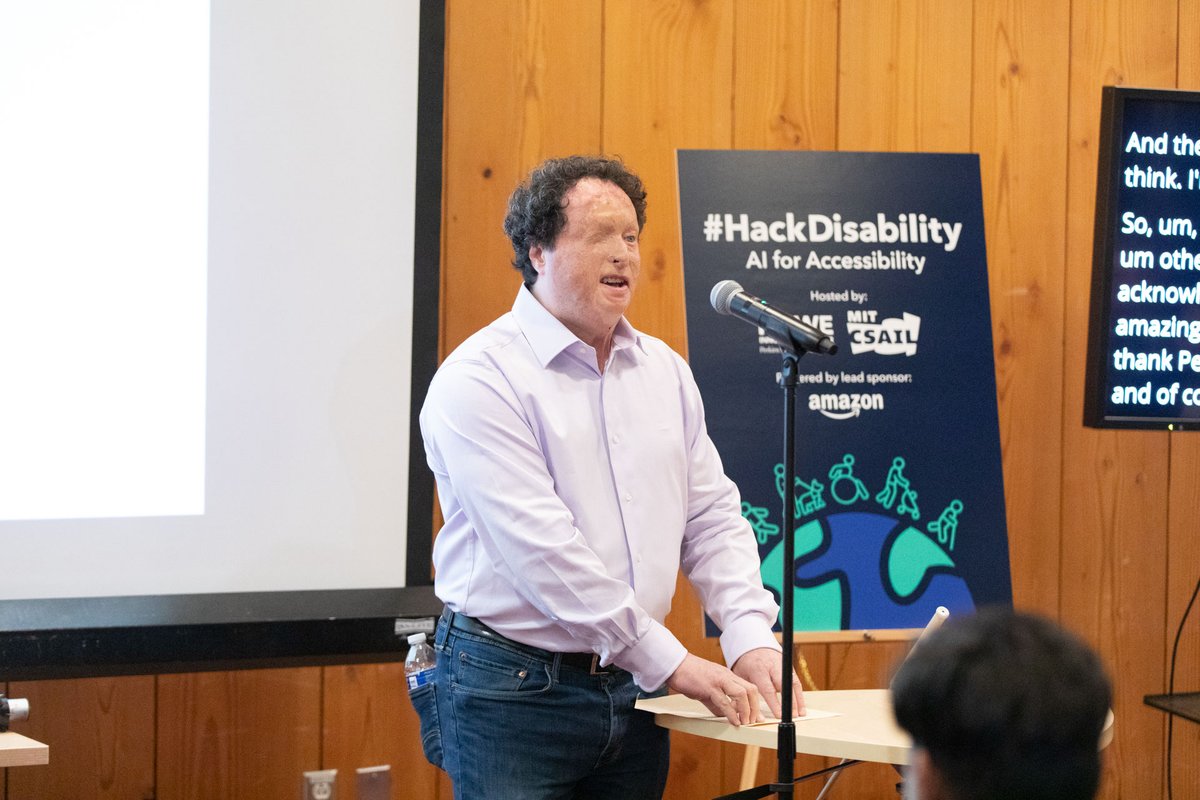 PerkinsVision's tweet photo. #HackDisability: AI for Accessibility at @MIT_CSAIL is a wrap – and what a weekend it was!
Ten incredible teams came together to solve some of the most pressing issues facing the #disability community today – and the solutions they developed were nothing short of revolutionary. https://t.co/DIA8p1epW3