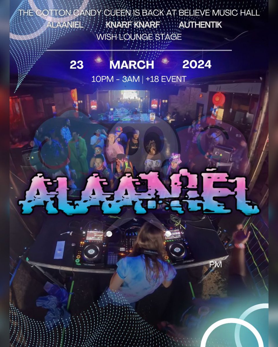 Alaaniel's tweet photo. I’m very excited to announce that I’ll be playing at @irispresents  Alice in Wonderland on Saturday, Mar. 23rd at Believe Music Hall in Atlanta, GA! 💙❤️
Wish Lounge:
ALAANIEL
@KnarfKnarfWubs 
Authentik
https://t.co/cAMw11msYp https://t.co/g45odx8SZu