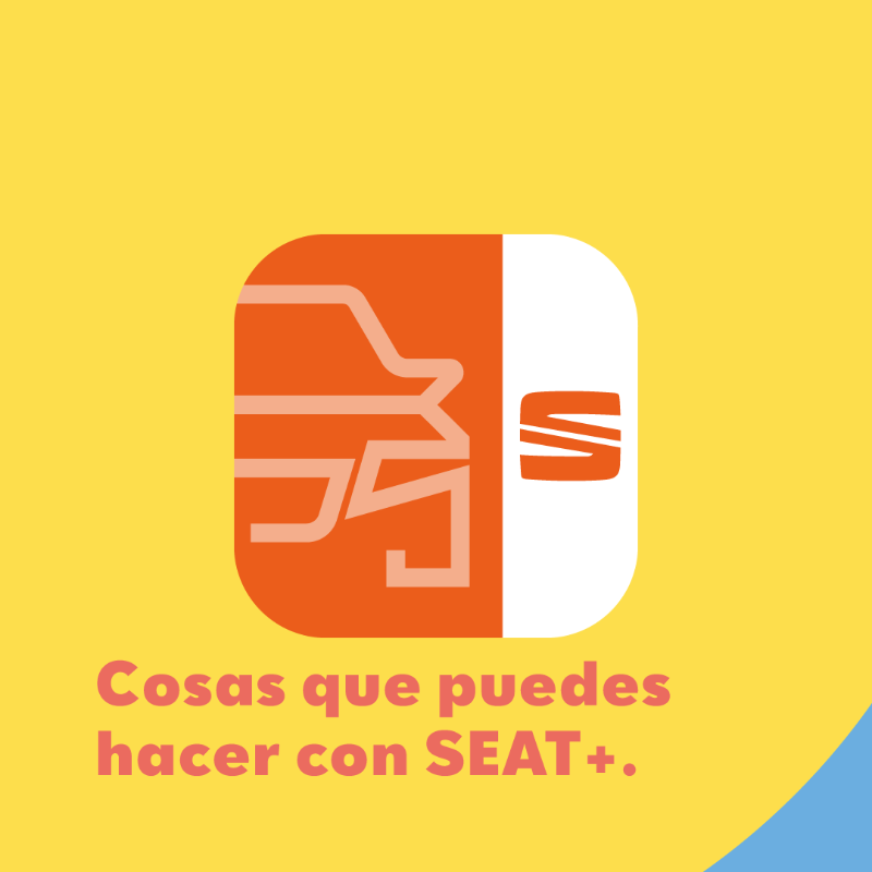 SEAT_Mexico's tweet photo. Descarga #SEATPlus para descubrir todas sus funciones y comienza a disfrutar de la conexión con tu #SEAT. 😎
