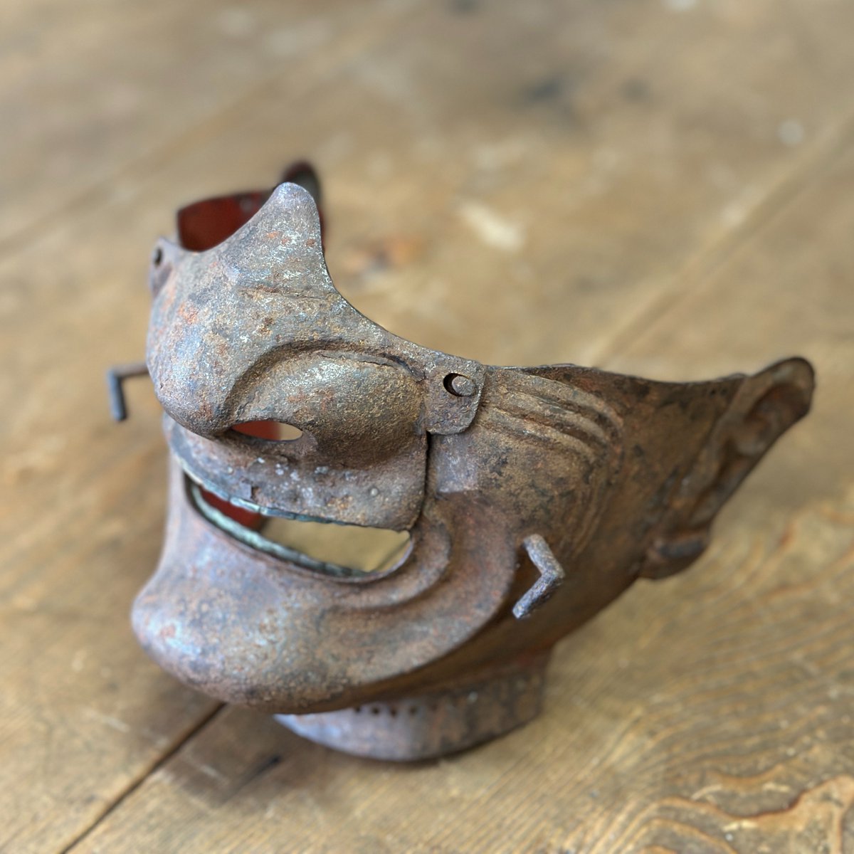 hareitiba's tweet photo. MENPO
Iron
samurai face guard

#japaneseantique #menpo #faceguard https://t.co/2FBSrVlw1r