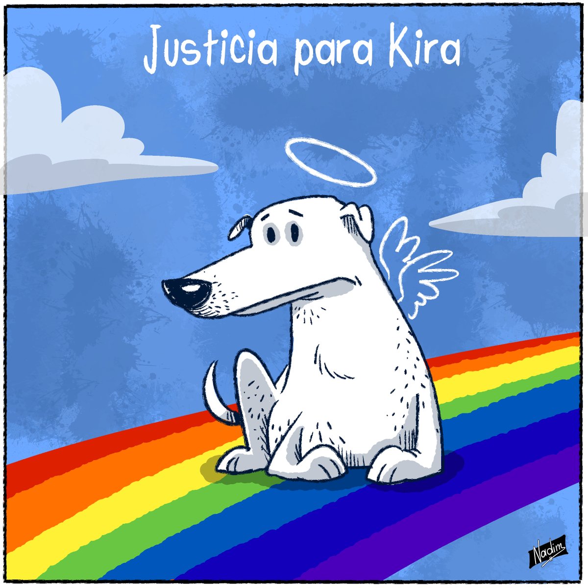 nadimcomics's tweet photo. El día 24 de #febrero en #Sogamoso, un #exsargento identificado como Fabio Leonardo Díaz le propinó 4 disparos a sangre fría a #Kira. Ella se encontraba dentro del #domicilio, completamente #indefensa.
#JusticiaParaKira https://t.co/Xj1hRzVRxG