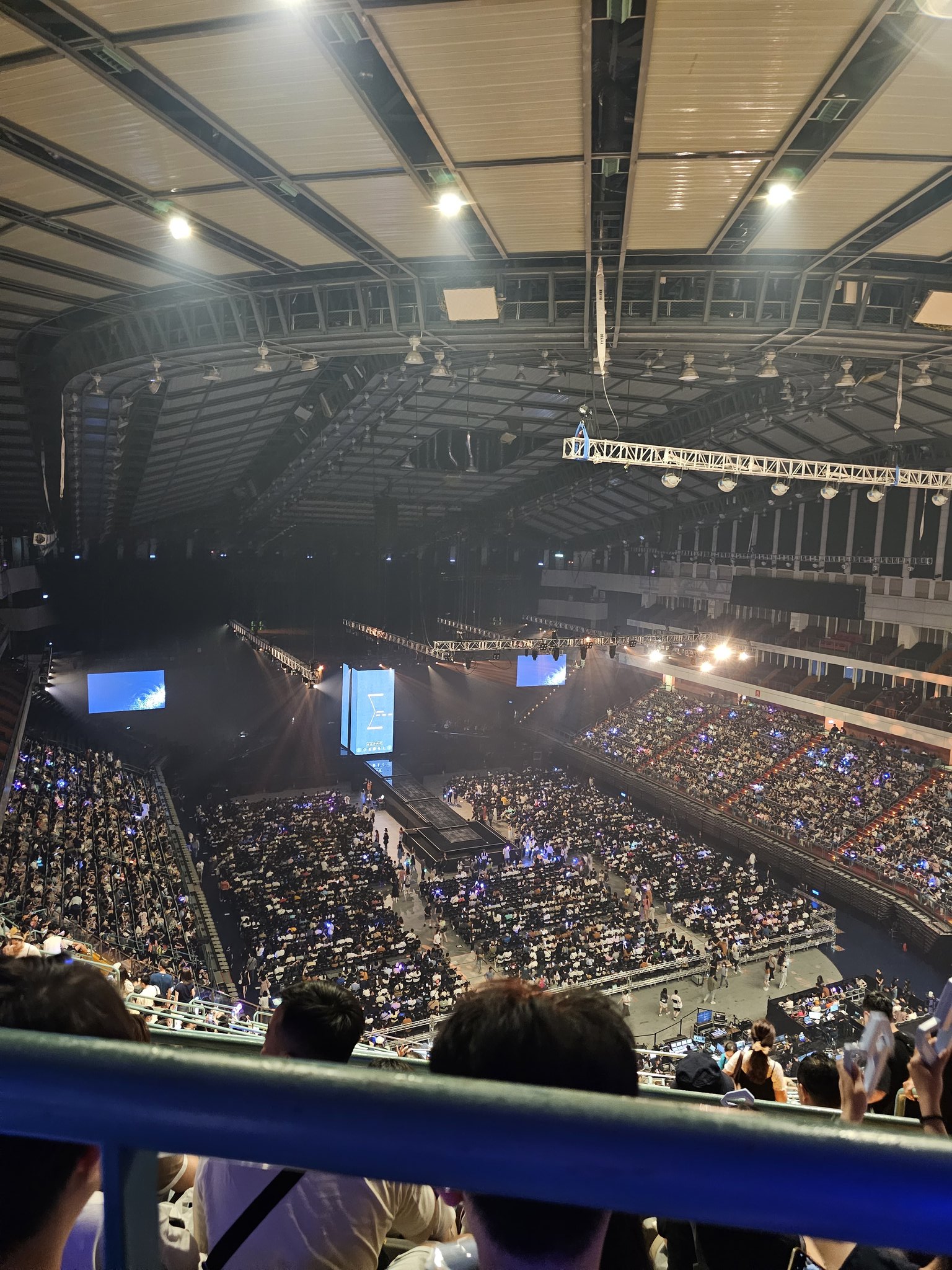 【画像】台北アリーナの座席からの見え方を紹介！座席表とキャパについても