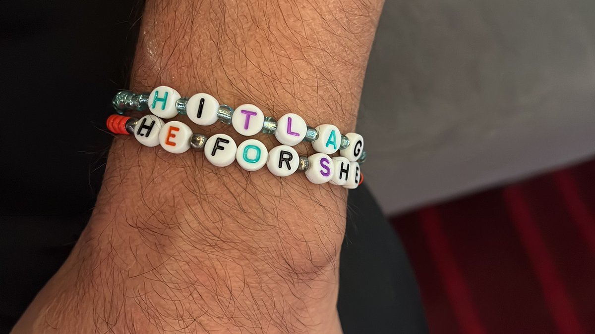 JoeDesiderio's tweet photo. @HITeaWithGrace @hitlikeagirlpod @askjoyrios @ShereeseMayMba @CoherenceMed @MakeMyDana @zajctjasa @HeatherLandi @GraceCordovano @amariedauwer With you in spirit - and in #swag #HITLAG #HeForShe https://t.co/aZivb8ijrT