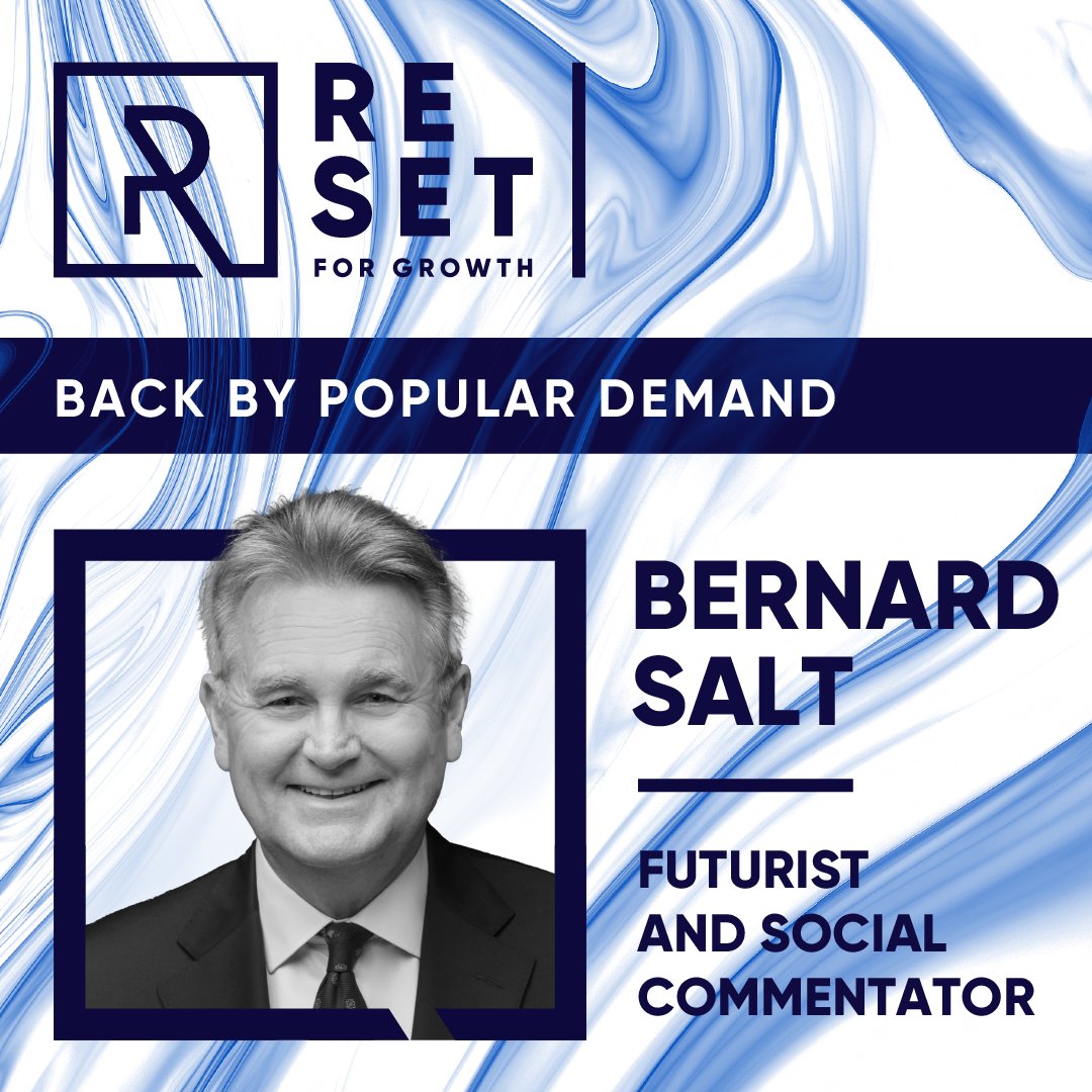 📢 Back by popular demand: Bernard Salt AM

Bernard Salt is one of Australia’s leading Futurists and Social Commentators. For more than two decades, Salt has been one of the most in-demand speakers in the country. Get your ticket below:

on.aana.com.au/3IfmybF

#RESETforGrowth