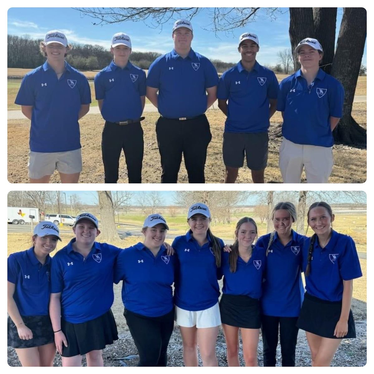 AngieSchrage's tweet photo. Nice day for the first golf meet of the year! 
#SecondPlaceVABoys
#ThirdPlaceVAGirls https://t.co/CrmZcZasrD