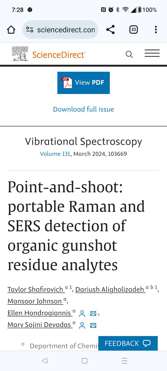 Devadas_GroupTU's tweet photo. Congratulations to Taylor and Dariush who are joint first authors and  co-author Mansoor and collaborator Dr. Hondrogiannis on our latest publication in Vibrational Spectroscopy https://t.co/iN2uqLY157