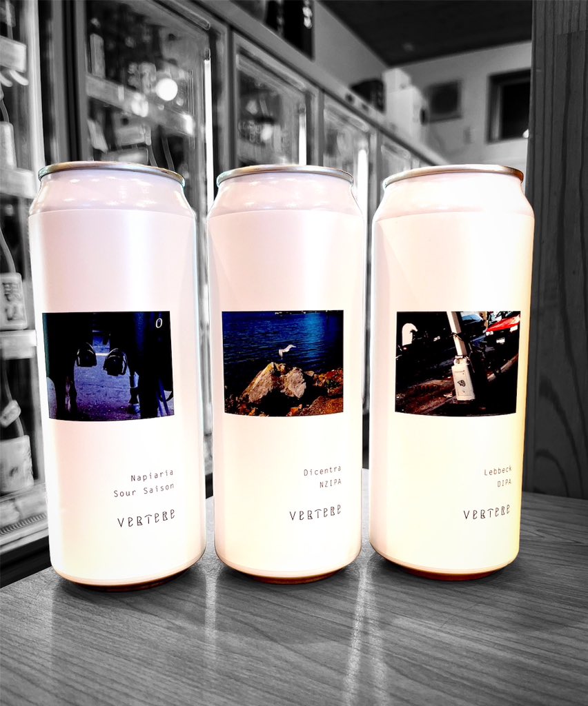 sake_asano's tweet photo. 【VERTERE バテレ】
奥多摩のブリュワリー「VERTERE」より3種新入荷しました!
※クラフトビールの取扱いは「下谷本町本店」となります
#vertere
#バテレ
#napiaria
#ナピアリア
#dicentra
#ディセントラ
#lebbeck
#レベック
#クラフトビール
#地ビール
#酒のあさの
#浅野商店 https://t.co/hk3955xf9t