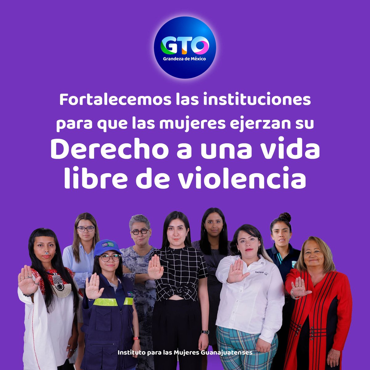 Guanajuato es el 1er estado del país en conformar en sus 46 municipios las Unidades Especializadas para la Prevención y Atención de la Violencia de Género. 🤱🏻👧🏼👵🏻👩🏻🤰🏻