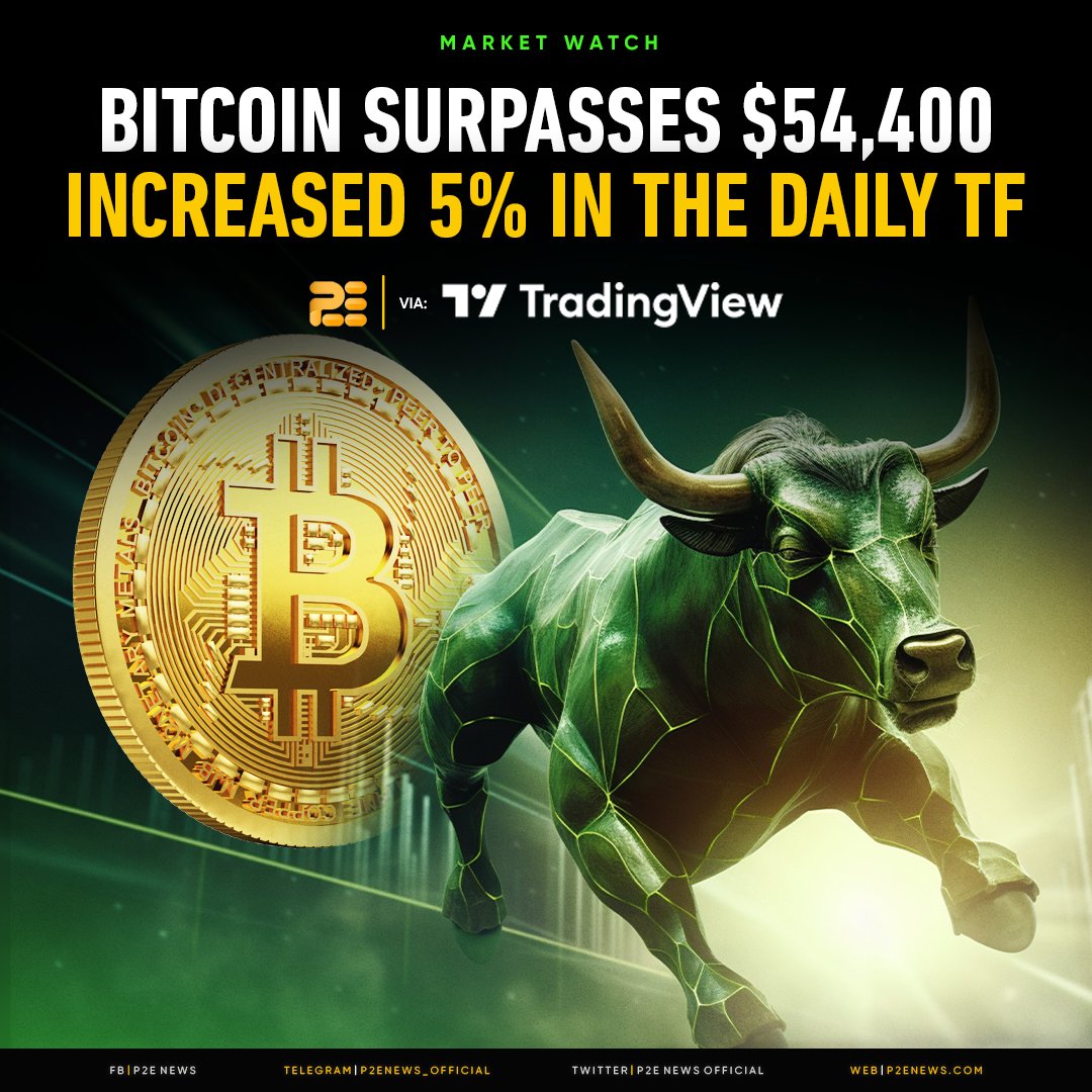 Bitcoin $BTC nears $55K as 'new nine' Spot #BitcoinETF set a record-breaking trading volume of over $2.4 billion on Feb. 26. <a href="/BlackRock/">BlackRock</a>'s IBIT steals the spotlight with a daily record of $1.29 billion in trading volume.