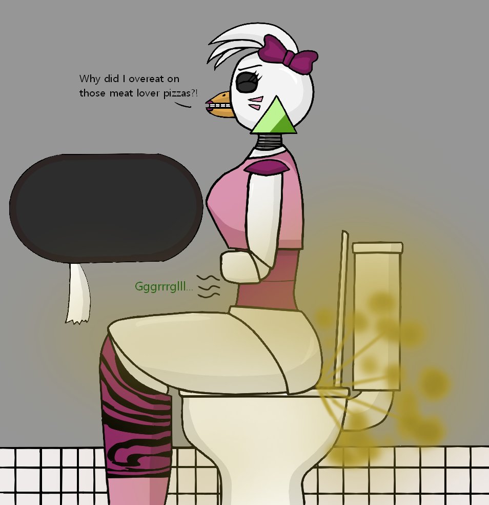 HellFetish's tweet photo. Dammit Chica, this is why you should never overeat on pizzas! 

Also, yes, this is the third drawing I've made in a row lol

#impliedscat #fartinggirl #gassygirl #poopinggirl #fartfetish #scatfetish #poopfetish #toiletfetish #toiletgirl #diarrhea https://t.co/dqiNtLCXwb