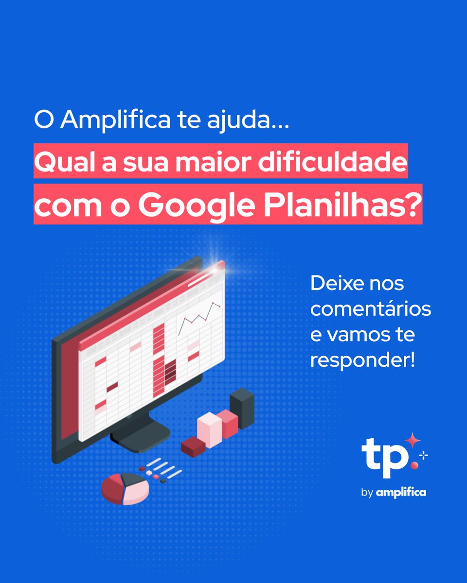 Às vezes começar um projeto no Planilhas pode parecer um bicho de 7 cabeças. Tantas funcionalidades, tantas colunas, células, linhas, números....

Mas acredite, é mais simples do que parece. 

Deixe aqui sua maior dificuldade com o #googleplanilhas que vamos te ajudar.