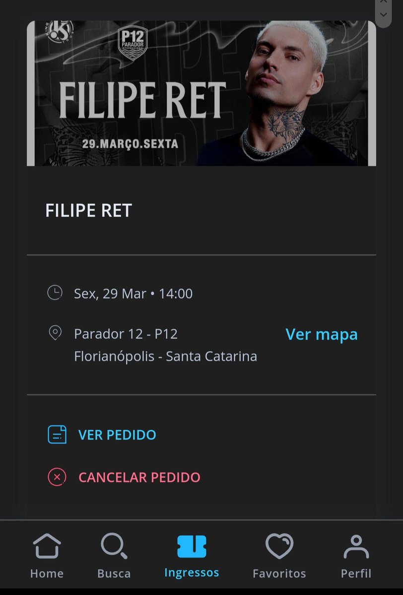 aline_mimizz's tweet photo. Finalmente vou ver esse homem maravilhoso! @FilipeRet https://t.co/lUuwpxXDGi