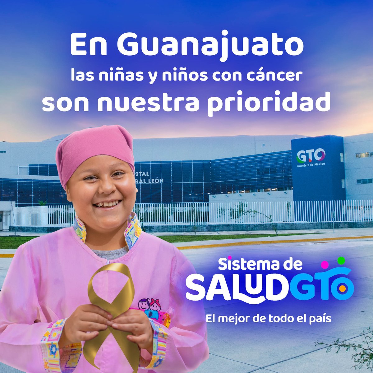 En Guanajuato sí se brinda atención gratuita a las niñas y niños con cáncer, y siempre se les dan sus medicamentos, por eso somos el mejor sistema de salud de todo el país. ⛹🏻👧🏼⛹️‍♀️👶🏻🩺 #UnidosConstruimosGTO ##GTO #GrandezaDeMéxico