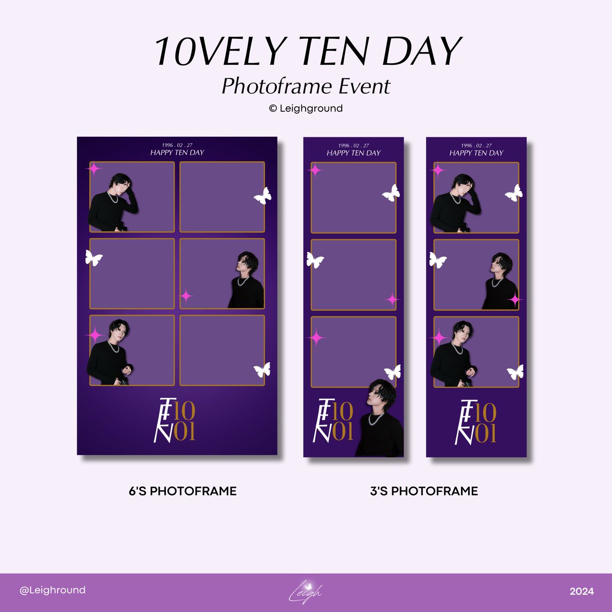 Leighground's tweet photo. •♡ 10𝑣𝑒𝑙𝑦 𝑇𝐸𝑁 𝐷𝐴𝑌 🐱 ♡•

TEN's Birthday Online Photoframe Event by @Leighground

Feel free to grab a copy on my
TG Channel: https://t.co/HInBkb3siS

#테니2024생일축하해NIGHTWALKER
#HAPPYTENDAY
#텐 #NCT #WAYV 

More details below. https://t.co/n5u1GUI7A2