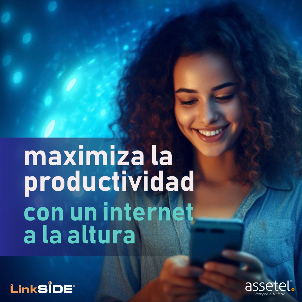 Un negocio productivo es un negocio exitoso, maximiza la productividad de tu empresa con un internet de calidad.  Conoce más: bit.ly/3bOk7Qv