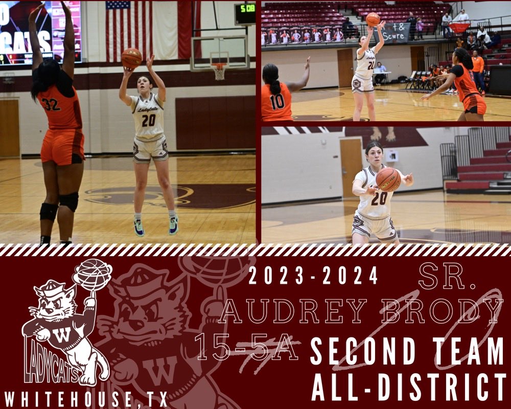 Congrats Brody! Second team All-District!
<a href="/WHSTX_Athletics/">Whitehouse Athletics</a> <a href="/BrandonOSports/">Brandon Ogden</a>