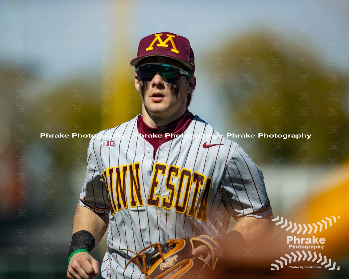phrakephoto's tweet image. Jack Spanier (7) Short stop Fr.  Minnesota Gophers @SpanierJack @ROCORI_Baseball #gophernation
@GopherBaseball

#Gophers #mngophers #gopherbaseball