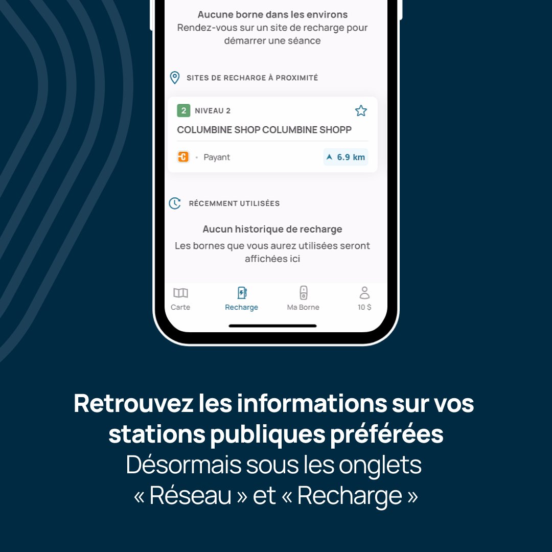 FLOevchargingCA's tweet photo. La nouvelle version de l'application FLO est maintenant disponible, incluant des améliorations pour simplifier votre expérience de recharge à domicile et lors de vos déplacements. 🙌 📱 Découvrez dès aujourd'hui une expérience encore plus fluide avec l'application FLO! #gowithflo https://t.co/XgKJn17WGL