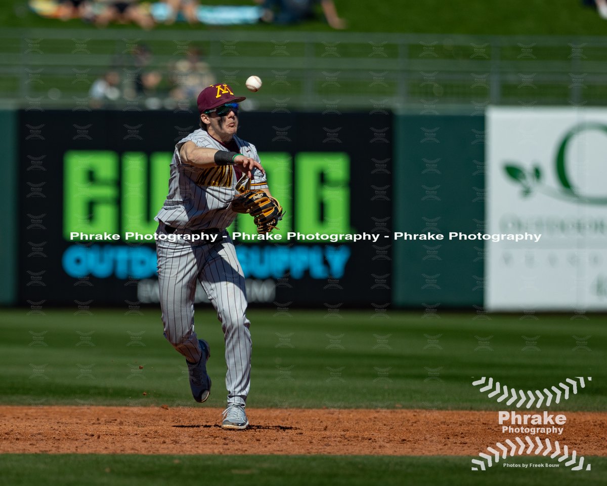 phrakephoto's tweet image. Jack Spanier (7) Short stop Fr.  Minnesota Gophers @SpanierJack @ROCORI_Baseball #gophernation
@GopherBaseball

#Gophers #mngophers #gopherbaseball