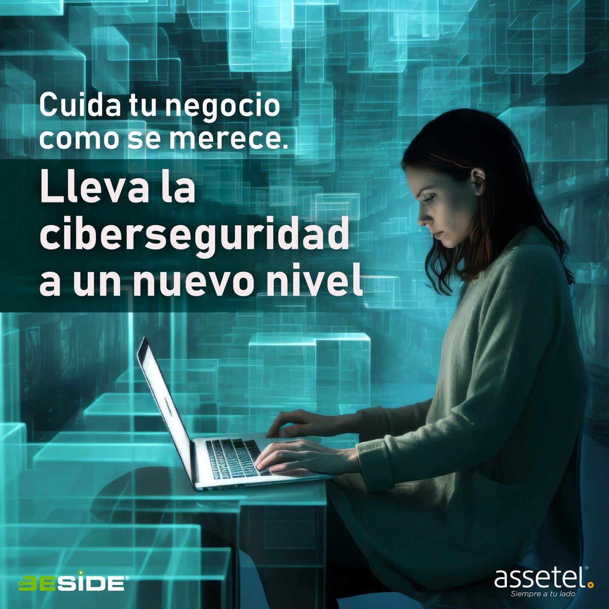 Hoy en día tener una buena solución de ciberseguridad es una prioridad. Nosotros nos encargamos de cuidar tu negocio: bit.ly/3P091WB
