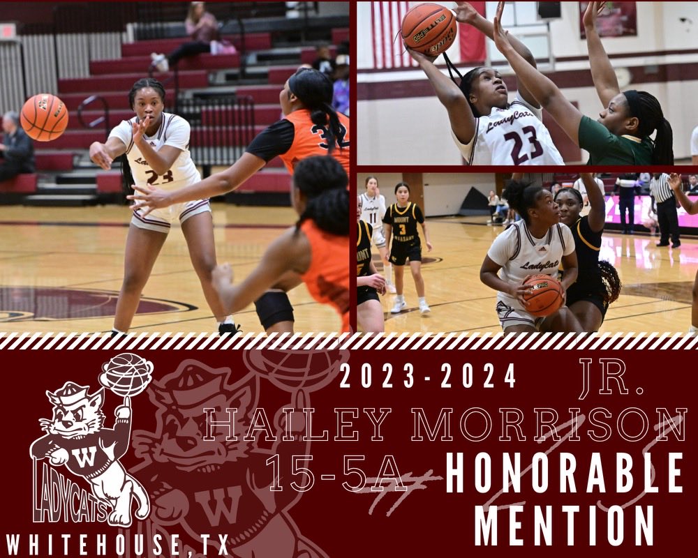 Congrats Hailey! Honorable Mention All-District!
<a href="/WHSTX_Athletics/">Whitehouse Athletics</a> <a href="/BrandonOSports/">Brandon Ogden</a>