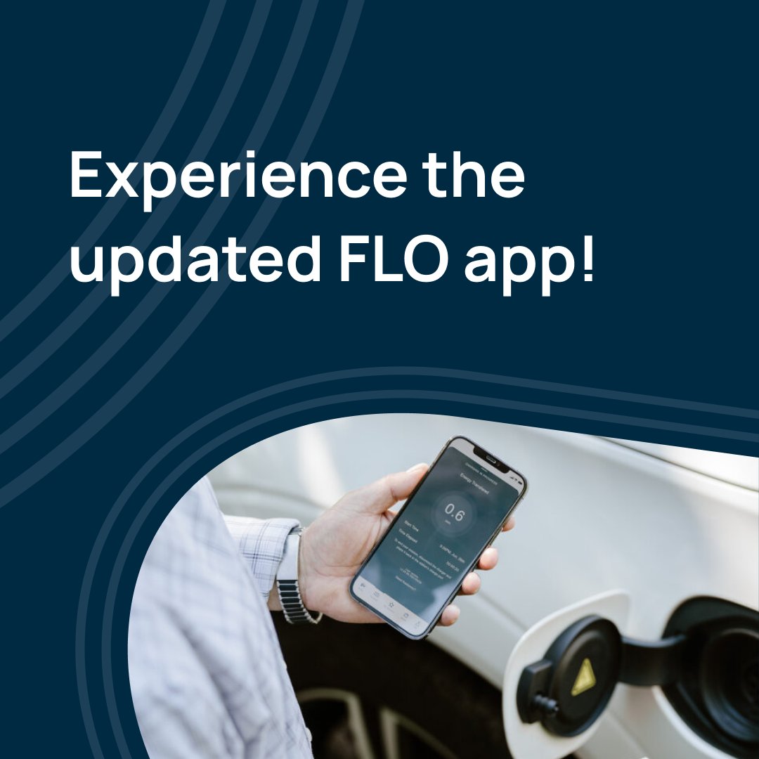 FLOevcharging's tweet photo. The FLO app experience just got upgraded! 🙌📱We've made some exciting changes to the FLO app to streamline your experience charging at home and on the go. Explore the enhanced FLO app experience today! #gowithflo #FLOEVcharging #FLOapp https://t.co/RYSeGoam1S