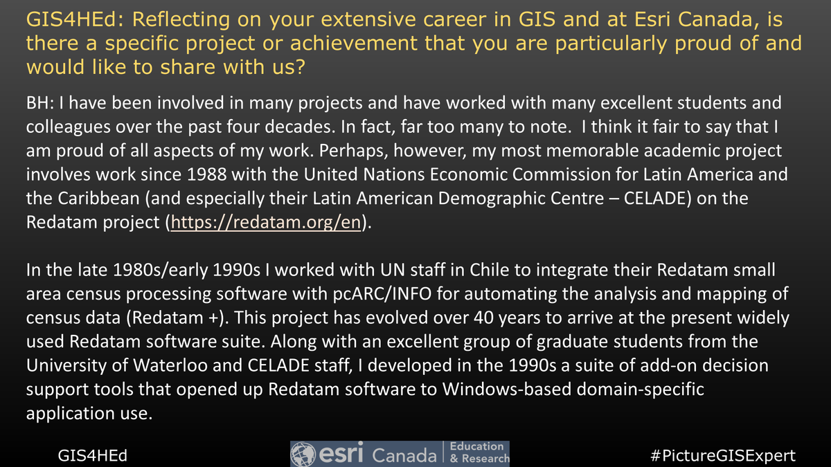 GIS4HEd's tweet image. 6⃣ #UNWork #CensusData #Reflections
