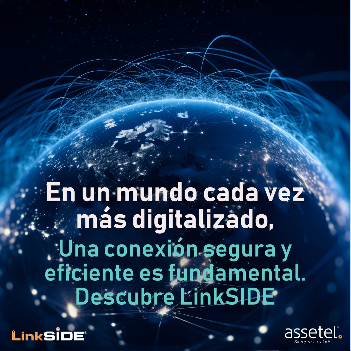 Una conexión rápida no es suficiente, también es necesario que sea segura y de confianza. Confía en Linkside y lleva a tu empresa a la transformación digital: bit.ly/3bOk7Qv