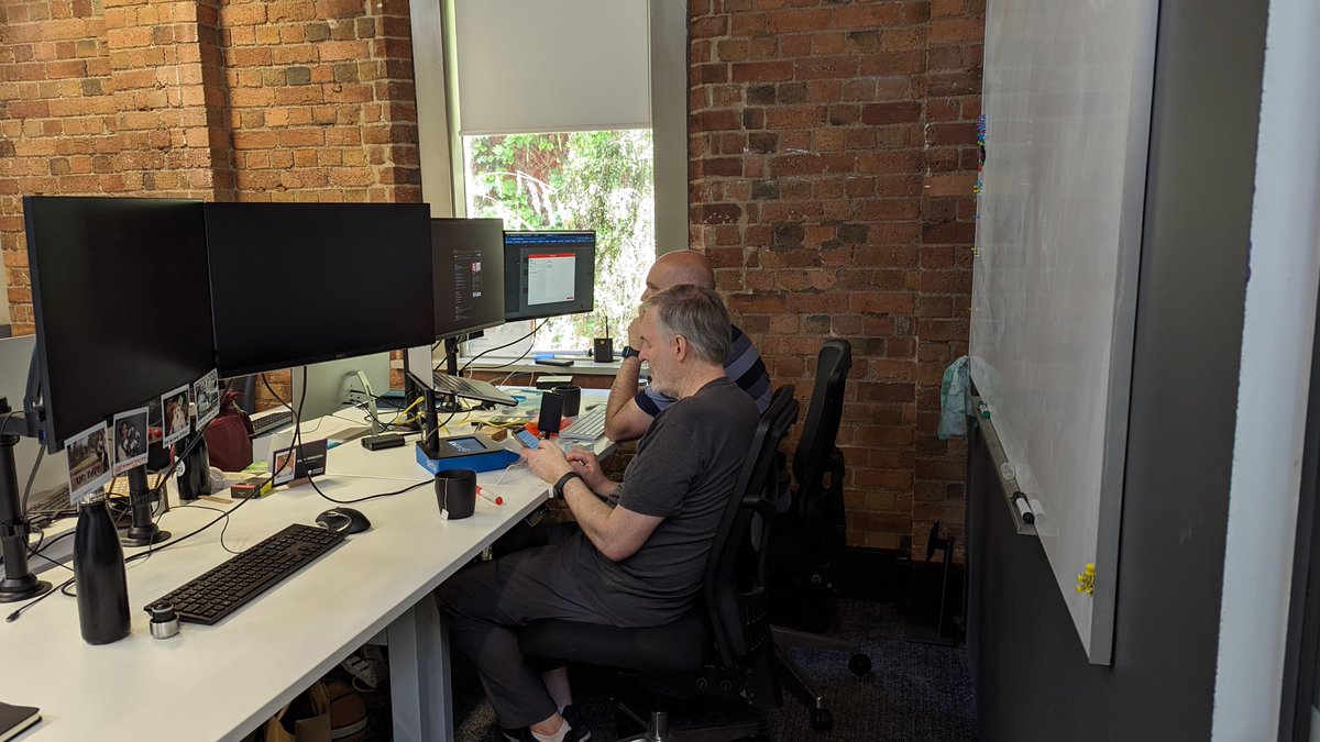Our CTO and Head of Engineering hard at work building exciting ISR capabilities - only available for law enforcement, government and defence customers in the USA, UK, Canada, New Zealand, Australia and selected NATO countries 👀

#wifisecurity #cybersecurity #ozcyber #wifi #TSCM