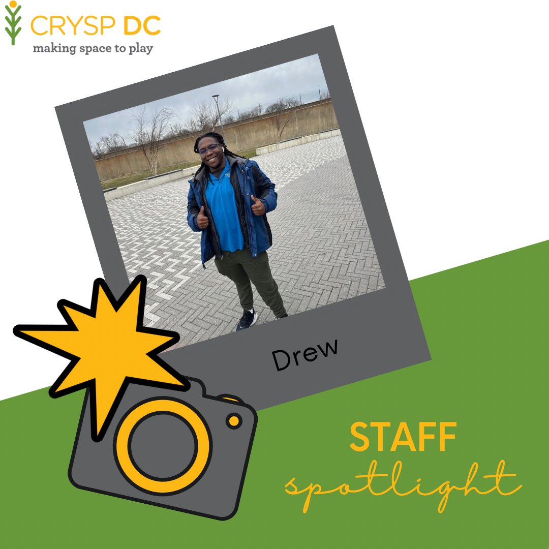 goplaydc's tweet photo. This spotlight is on Drew Dozier. As a field staff member, he brings determination, hard work and passion to everything he does. When he is not supporting our mission, he is playing madden or practicing photography! https://t.co/VY3xB1fy3u