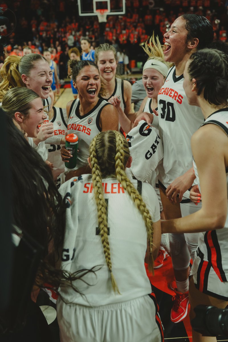 Heading into the final week of the regular season, <a href="/BeaverWBB/">Oregon State WBB</a> lands at No. 11 in this week's AP Top 25 Poll. 

The Beavs take on No. 4 Stanford Thursday night in Gill Coliseum #FillGill