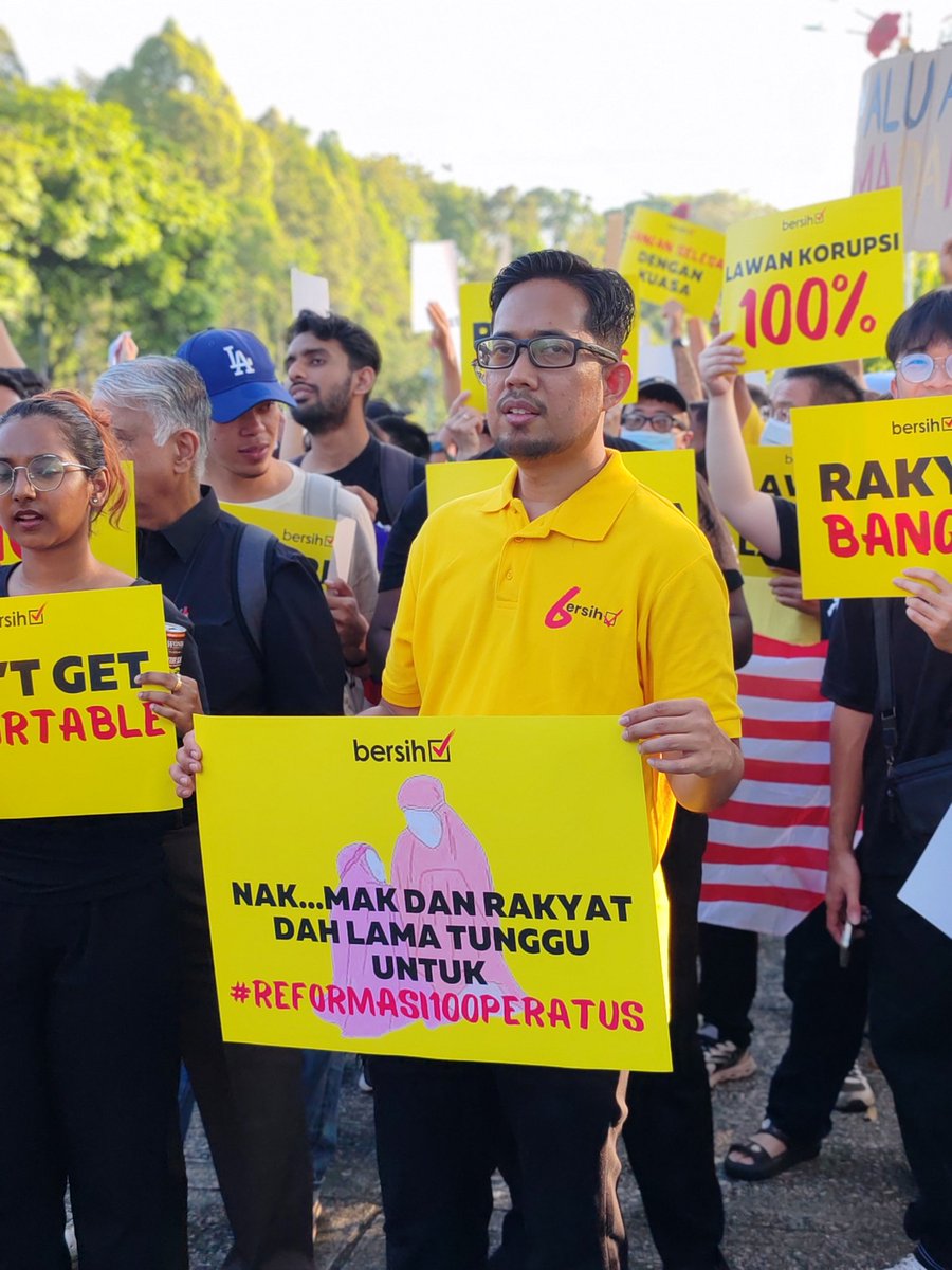bersihofficial's tweet photo. Dah lama tunggu untuk #Reformasi100Peratus https://t.co/TT70YcTM46