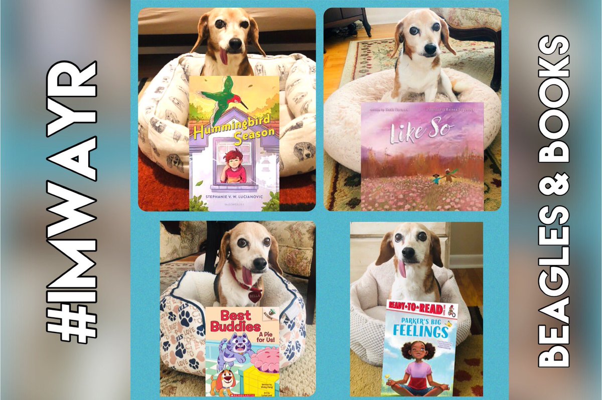 On Beagles & Books’ #IMWAYR, Bella joins me in sharing reviews of a touching #mglit novel in verse, early readers about friendship & feelings & a picture book celebrating ❤️ between a granddaughter & her grandma. beaglesandbooks.com/2024/02/25/its… #beaglesandbooks @LuisaMLeal @grubreport