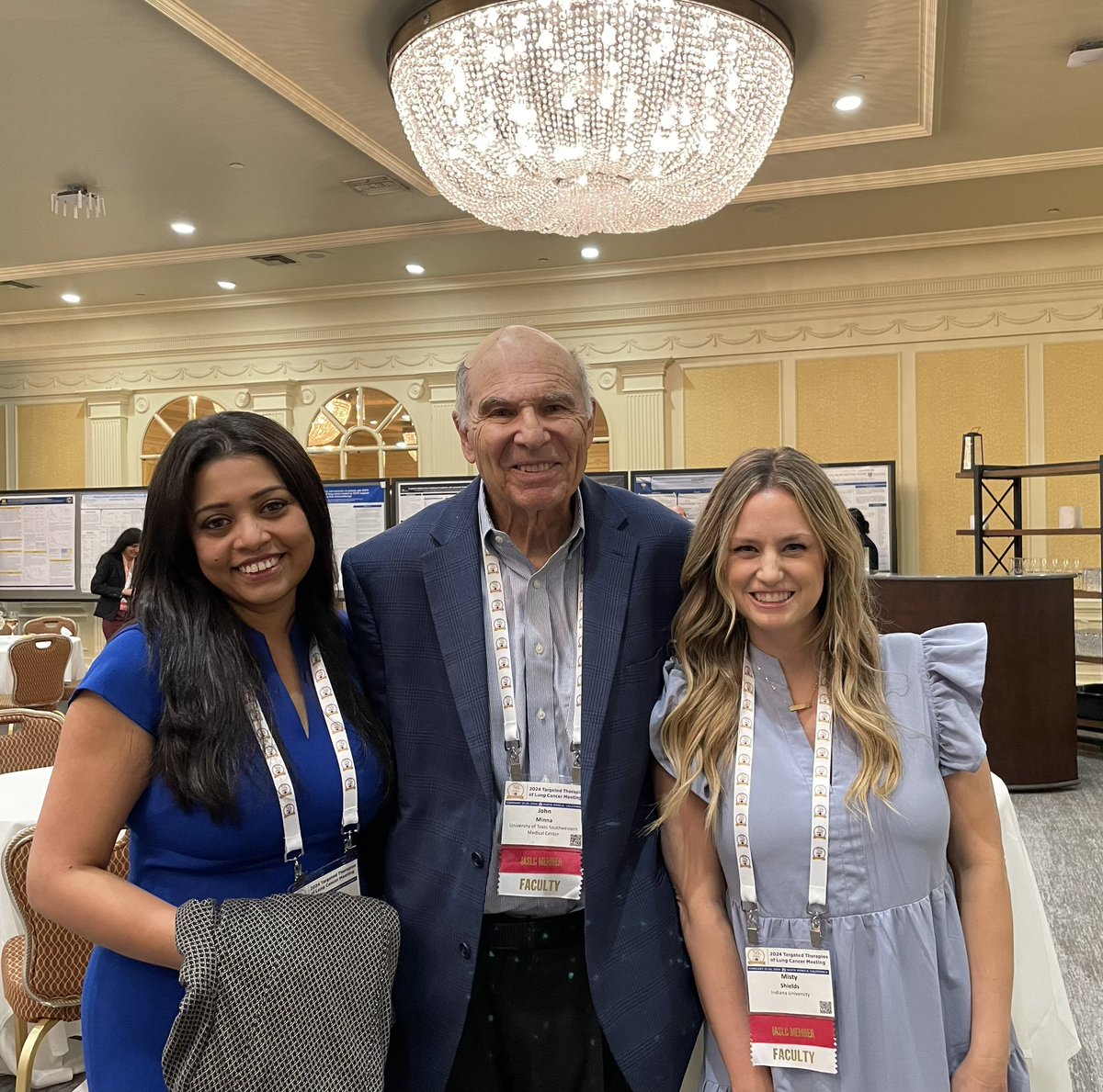 Lovely to speak with my forever #mentor, #friend, and #hero Dr. John Minna from @UTSWNews regarding the latest developments in #SCLC with my close friend and colleague @triparnasen at @IASLC #TTLC! 

Exciting news 🗞️ for #SCLC is coming! #LCSM #nothingsmallaboutit