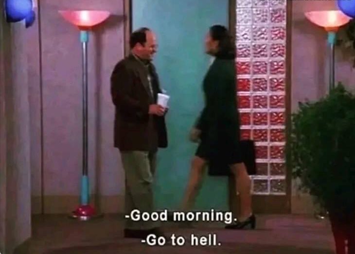 Me in the interview: I am team player and work well with others 🤝🤗

Me after getting the job: