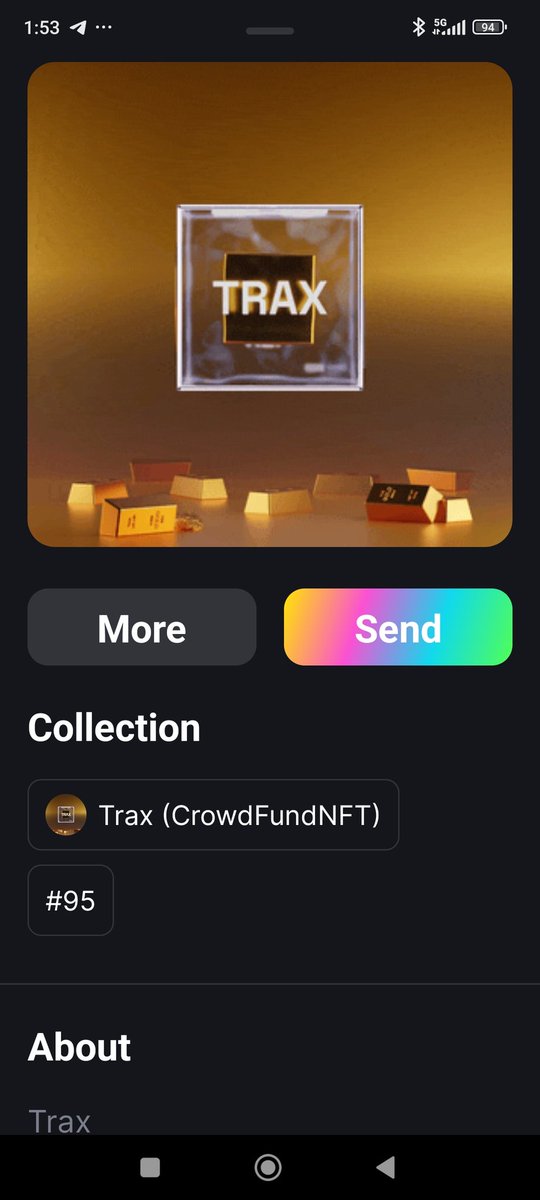 mosesibb's tweet image. Hey! @trax_so any luck on our tokens for the crowdfund NFT? 🤔🤔