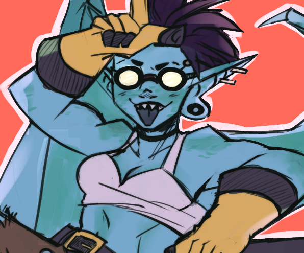 _Kaffiene_'s tweet photo. Monster girl series: Gremlin (1 of ???)

#_kaffiene_ #gremlin #monstergirl #monsterdesign #fae #mischief #mechanic #illustrationartists #illustration #smallartist #artchallenge #artistsupport #noai #noaiart https://t.co/srysQMyfhu