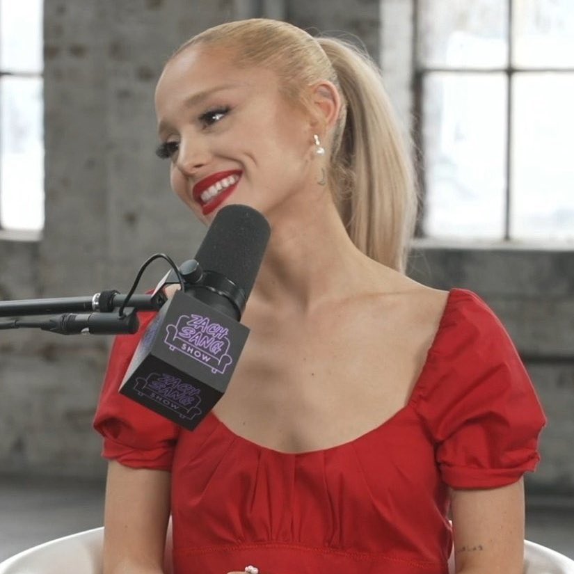 theegrandeheels's tweet photo. the second part of ariana grande’s interview with zach sang will come out on march 8th

she’ll discuss every track from the album https://t.co/bDVHcNJDlR