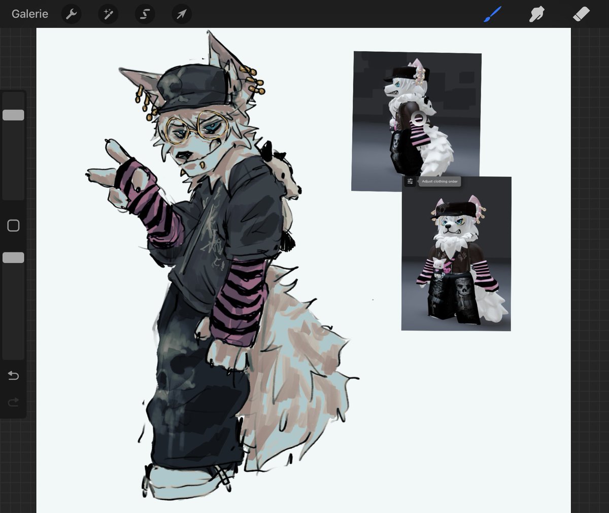 electhra_'s tweet photo. 2AM doodle of my Roblox avatar https://t.co/qiqlXmujtr