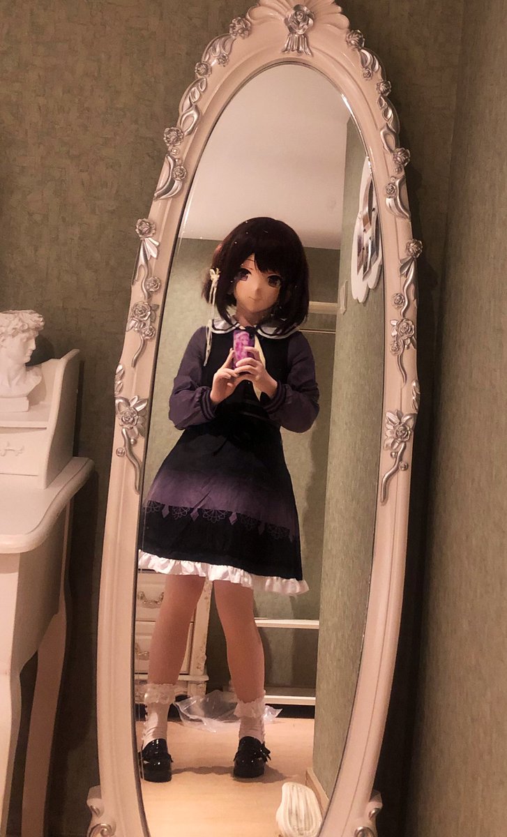 我是阴暗自拍女
入替感谢：<a href="/asuka_kiger/">飞鸟子Asuka</a> 
#kigurumi