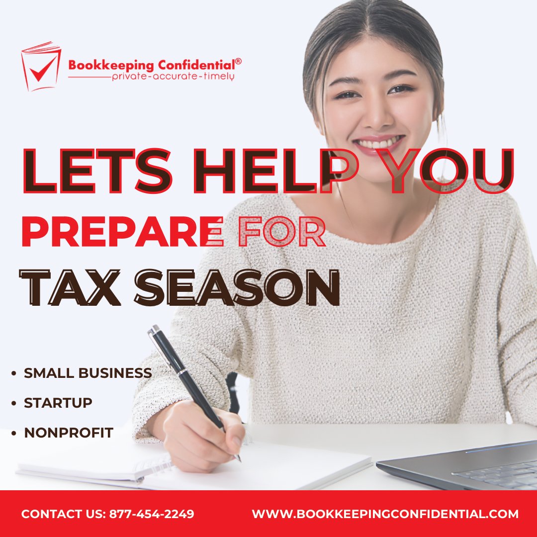 Beat the rush and start organizing your #books for #taxseason. We assist #smallbusiness, #startup and #nonprofit.

#lawyer #attorney #coach #consultant #contractor #realtor #creativeentrepreneur #smallbusinessowner #BookkeepingConfidential