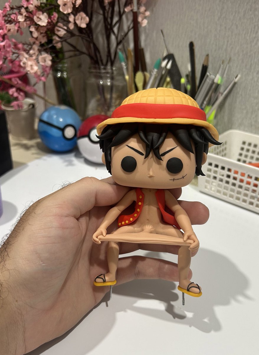 e meu cliente q pediu um luffy fimose 🗣️