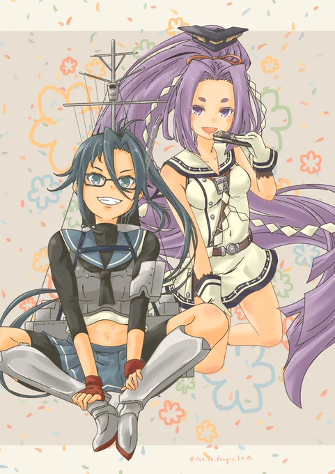 今日は初春&天霧の日#艦これ 