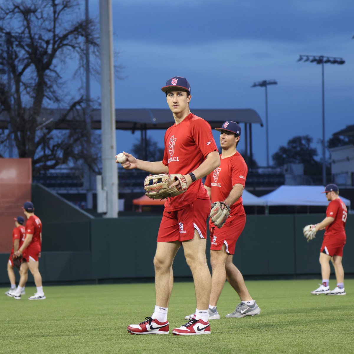 StJohnsBaseball's tweet photo. Lights. Camera. ACTION! https://t.co/3Mvy4YBOkH
