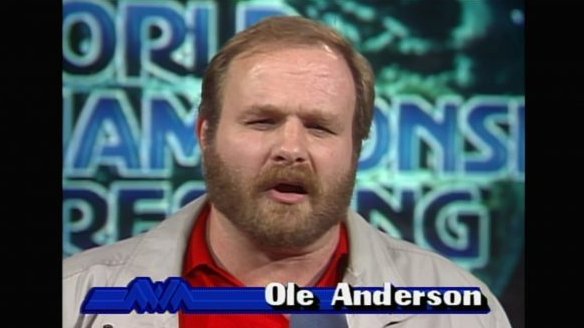 KingsOTR's tweet photo. RIP OLE ANDERSON... One of the greatest wrestling minds and Bookers of all time. Elite level promos and probably the most convincing "evil" and "mean" character ever. Legendary and innovative tag team wrestler and original Four Horseman. #Legend #RIPOle https://t.co/1DqgRSCDOK