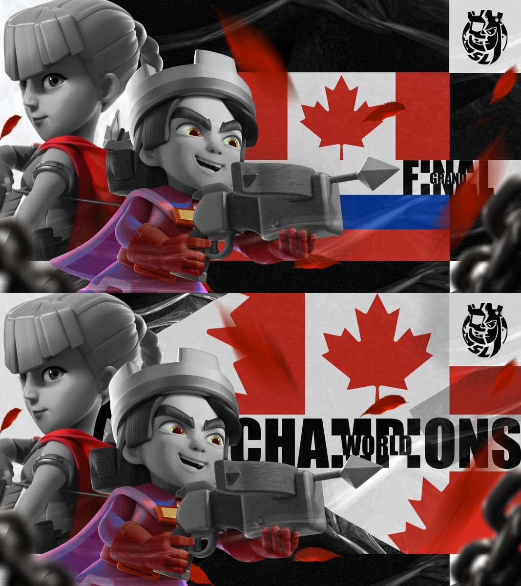 Nyrol (@dznnyrol) on Twitter photo Recent work for the victory of <a href="/Team_Canada_CR/">Team Canada</a> at the <a href="/CR_Supremacy/">Supremacy League</a> 🇨🇦🔥
Support is very appreciated! Recent work for the victory of <a href="/Team_Canada_CR/">Team Canada</a> at the <a href="/CR_Supremacy/">Supremacy League</a> 🇨🇦🔥
Support is very appreciated!