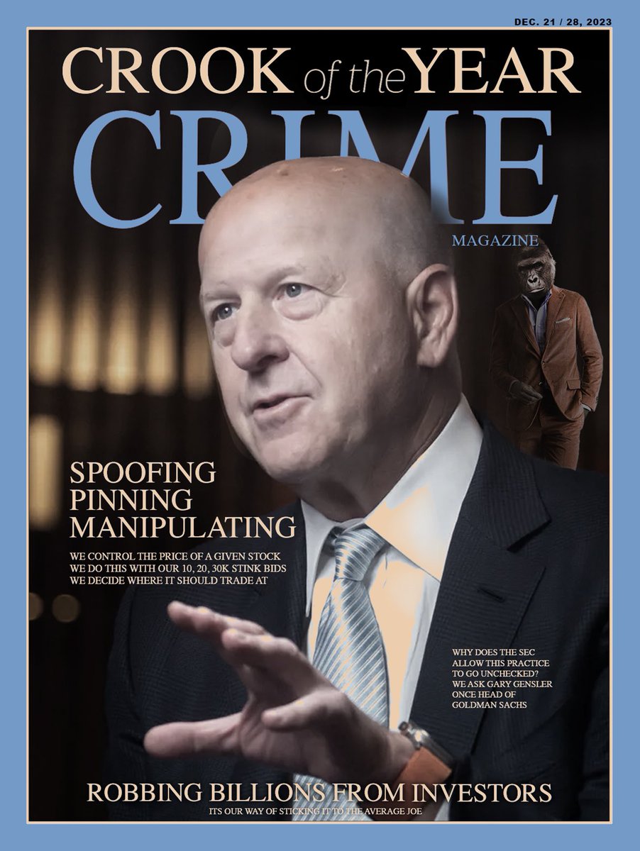 bara_sonny's tweet image. #FireGaryGensler because he is a #FinancialTerrorist &amp;amp; the @SECGov are not only being #SECcomplicit but encouraging it through @SEC_Investor_Ed which is  #FinancialTreason.  Do your job @FBI @DHSgov @TheJusticeDept @DOJCrimDiv @attorneygeneral   💯🦍💪💎🙌🚀🌙🩳🏴‍☠️☠️💯  #AMC #GME…